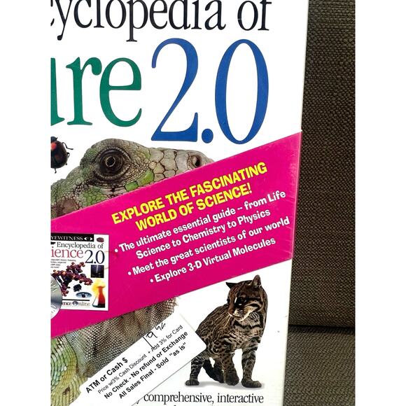 DK Eyewitness Encyclopedia of Nature 2.0 PC Mac Big Box Sealed 1997 CD-ROM NOS - Picture 3 of 6